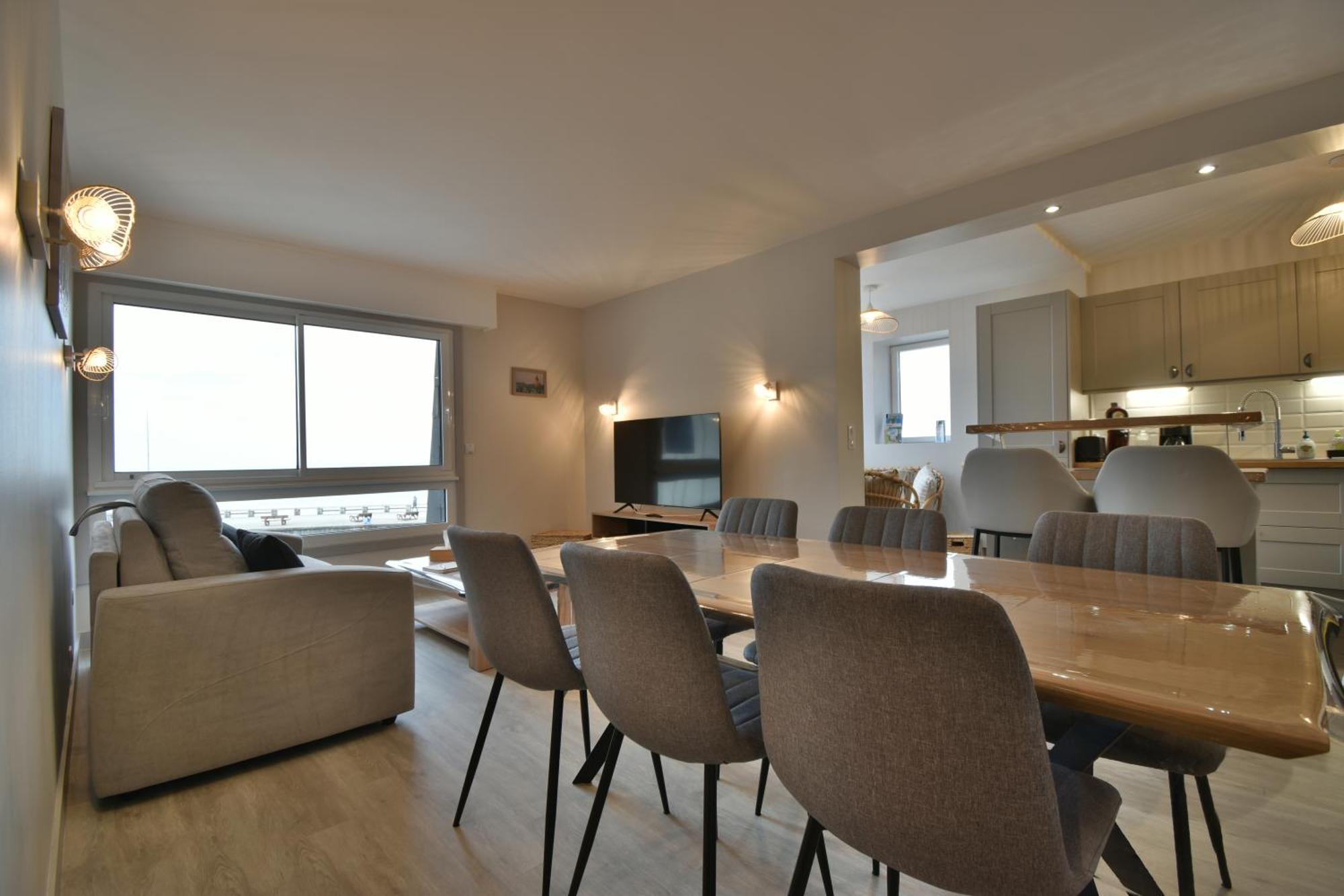 Appartement Renove Avec Vue Sur Mer A Fecamp ! Eksteriør billede